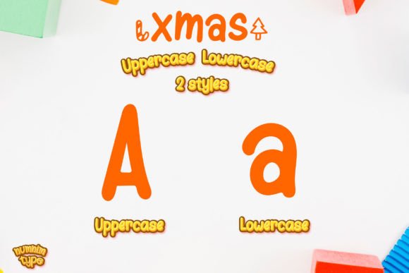 Christmas Font Poster 2