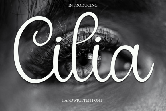 Cilia Font Poster 1