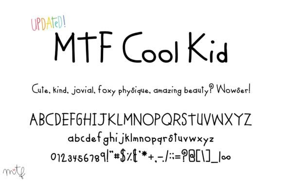 Cool Kid Font