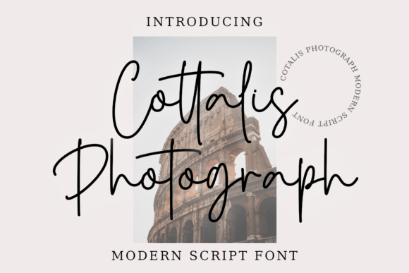 Cottalis Photograph Font