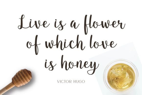 Cotton Honey Font Poster 3