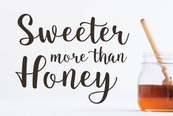 Cotton Honey Font Poster 9