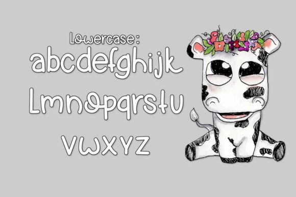 Cow Pies Font Poster 6