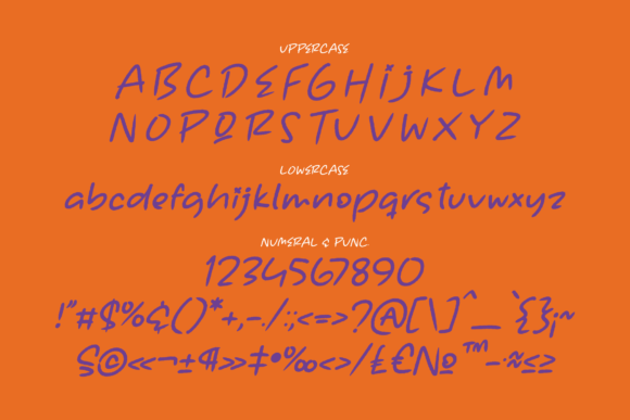 Crazy Things Font Poster 13