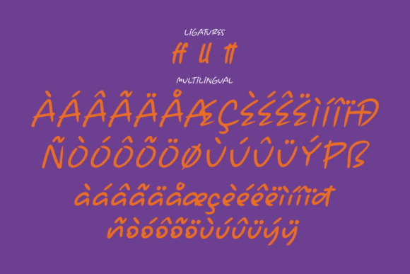 Crazy Things Font Poster 14