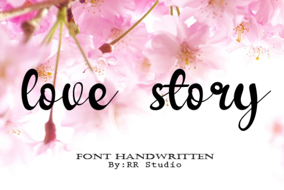 Curly Script Font Poster 4