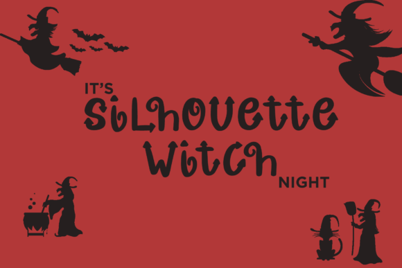 Curly Witch Font Poster 2