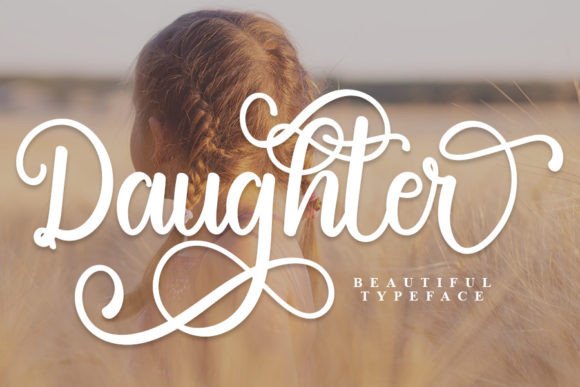 Daughter Font Poster 1