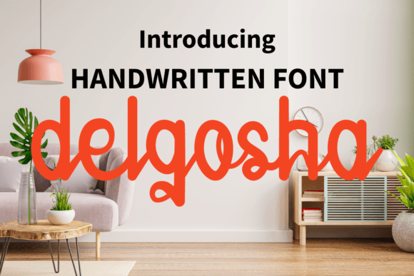 Delgosha Font Poster 1