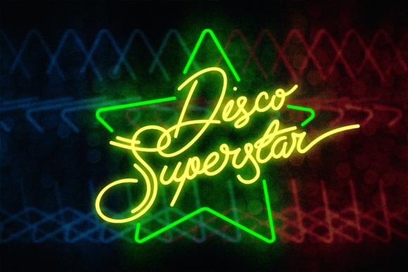 Disco Rendezvous Font Poster 6