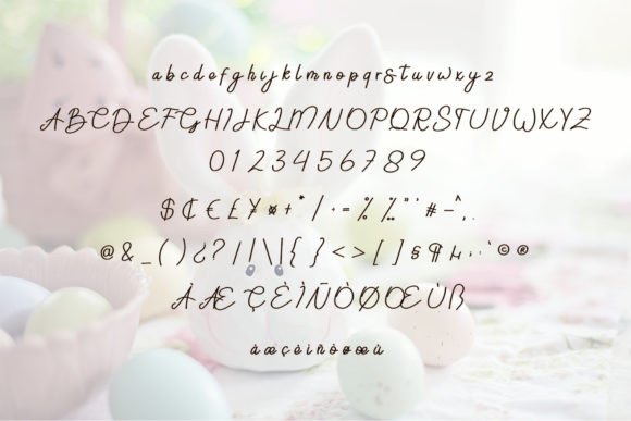 Easter Font Poster 6