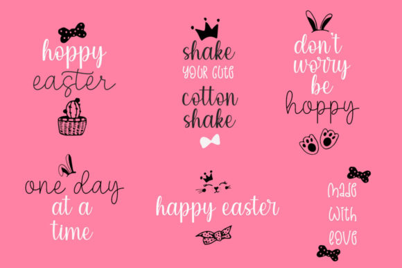 Easter Font Poster 6