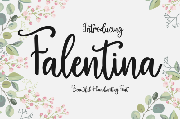 Falentina Font Poster 1