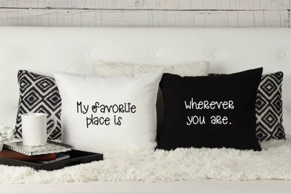 Favorite Places Font Poster 4