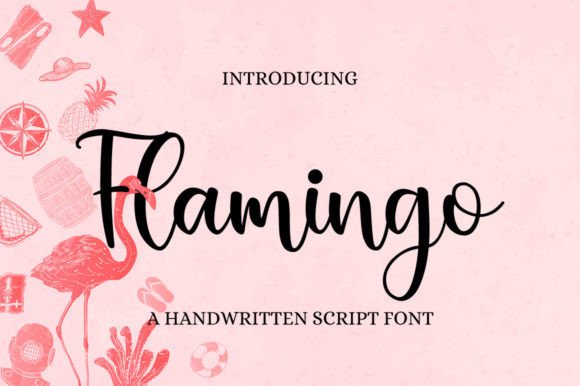 Flamingo Font Poster 1