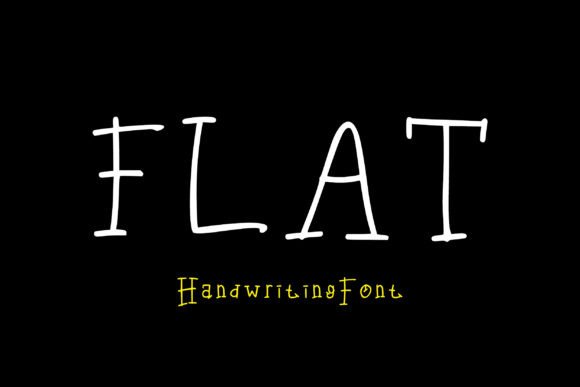 Flat Font