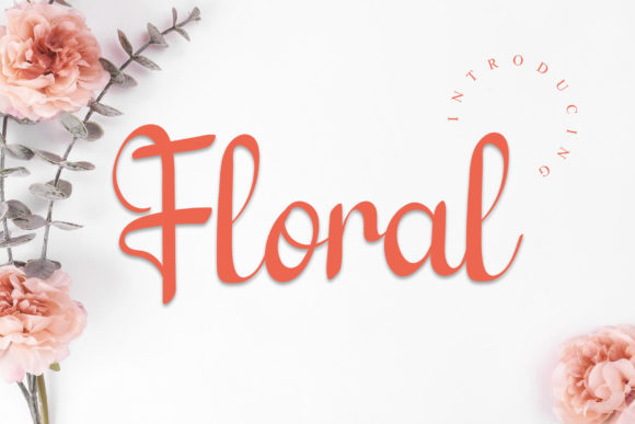 Floral Font