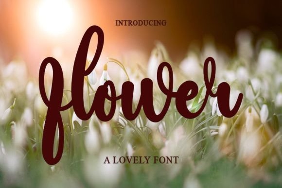 Flower Font