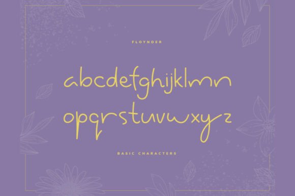 Floynder Font Poster 9