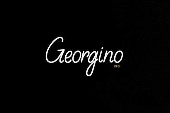 Georgino Font Poster 1