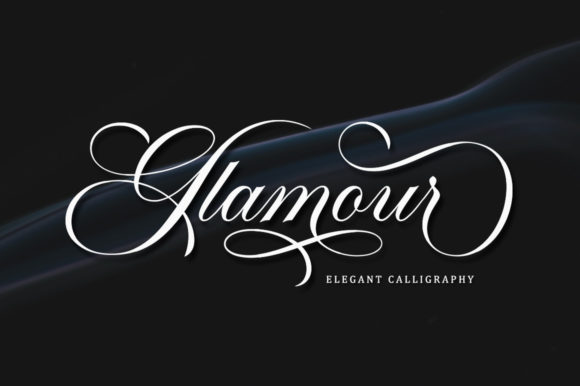 Glamour Font Poster 17