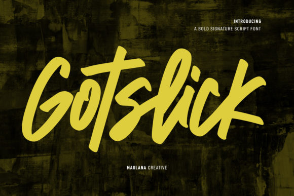 Gotslick Font