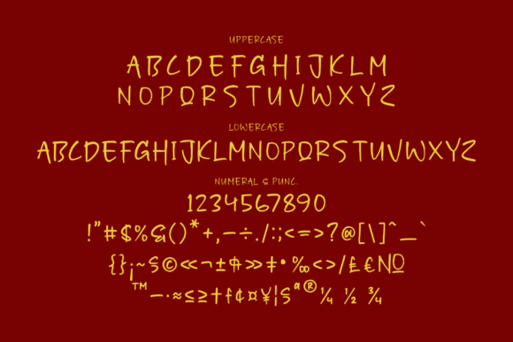 Gowhard Font Poster 12