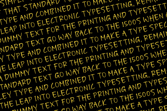 Gowhard Font Poster 7