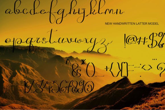 Gusty Fenti Font Poster 7