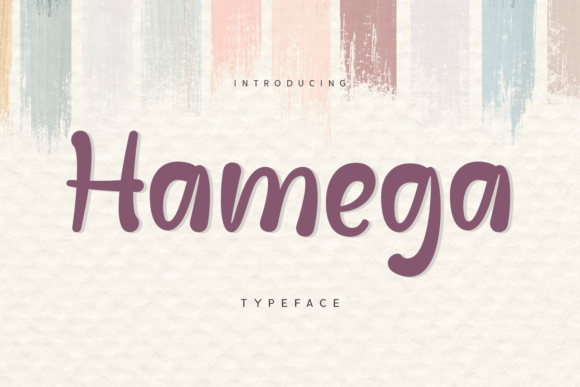 Hamega Font Poster 1