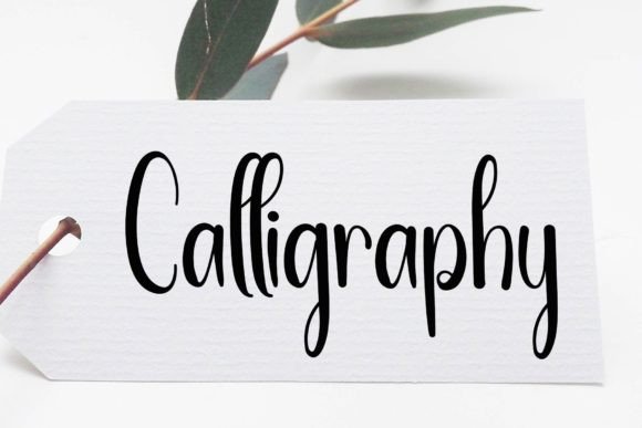 Handwriting Font Poster 5