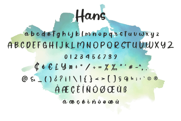 Hans Font Poster 6