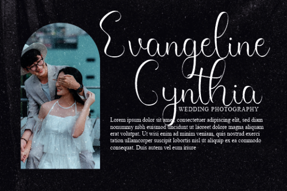 Harleigh Yamileth Font Poster 7