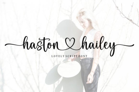 Haston Hailey Font Poster 1