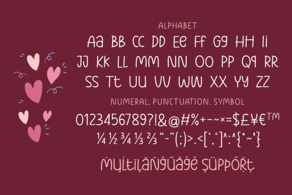 Heartie Font Poster 4