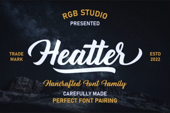 Heatter Font