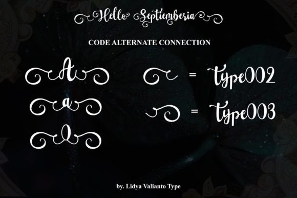 Hello Septiemberia Font Poster 10