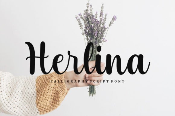 Herlina Font Poster 1