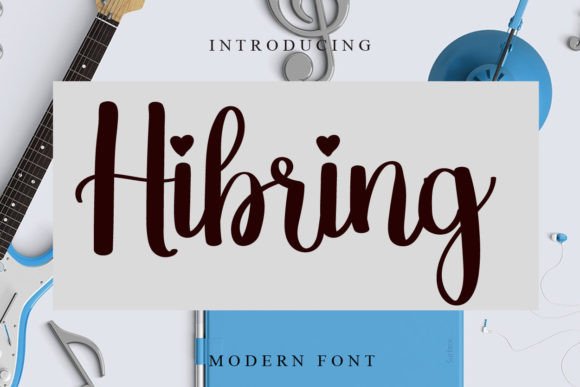 Hibring Font Poster 1