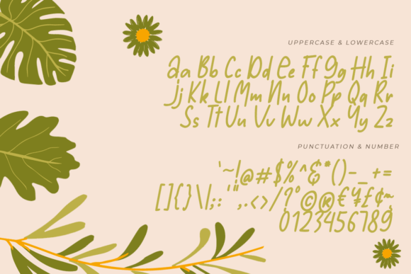 High Low Font Poster 8