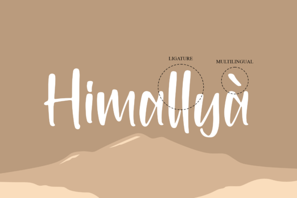 Himallya Font Poster 11