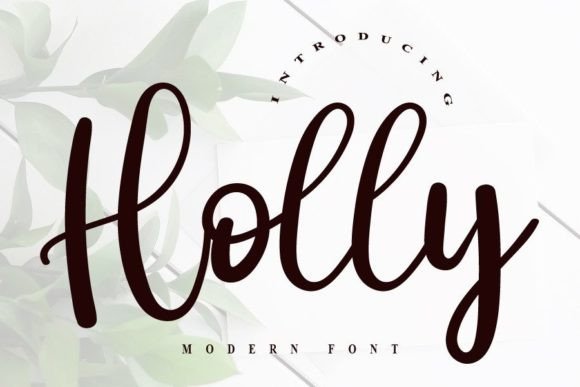 Holly Font