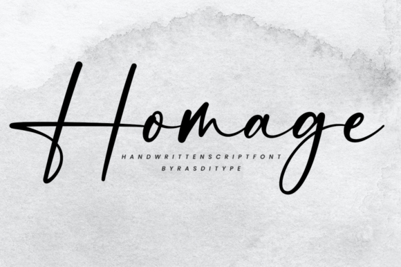 Homage Font