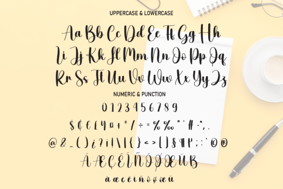 Homework Font Poster 7