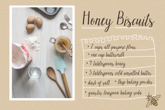 Honey Ginger Font Poster 2