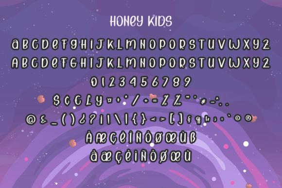 Honey Kids Font Poster 6