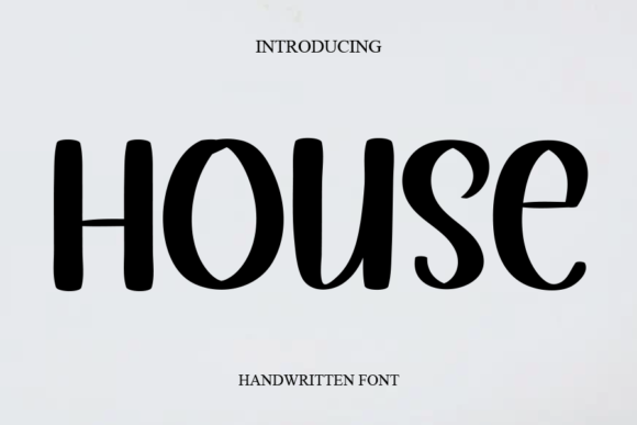 House Font Poster 1