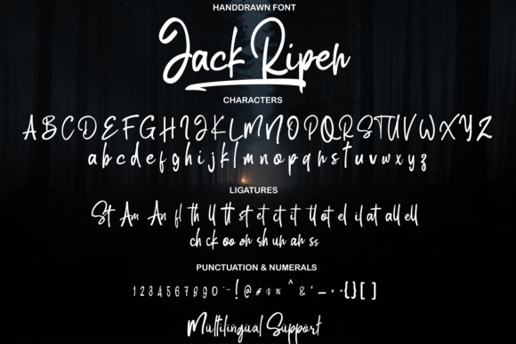 Jack Riper Font Poster 7