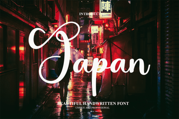 Japan Font Poster 1