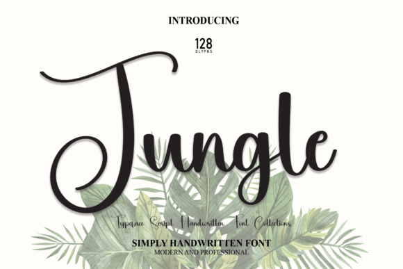 Jungle Font Poster 1